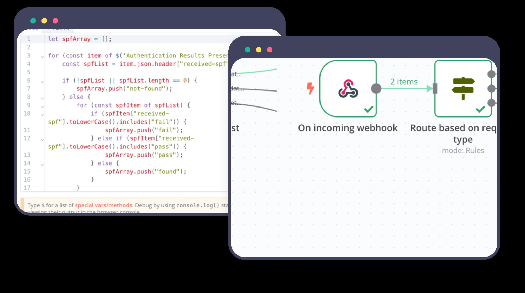 N8N Code UI